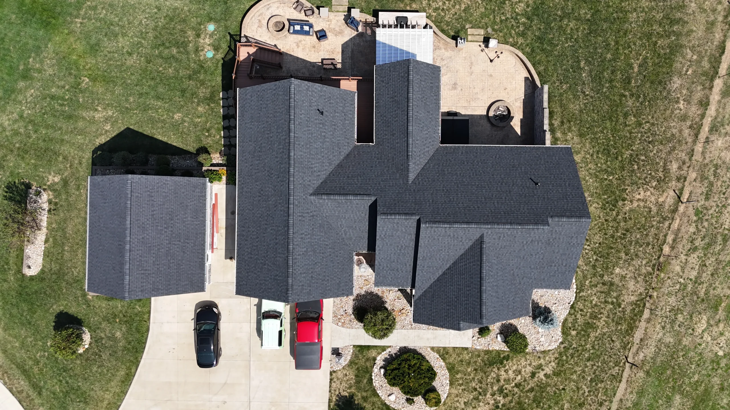 Copy of Aerial View Red House